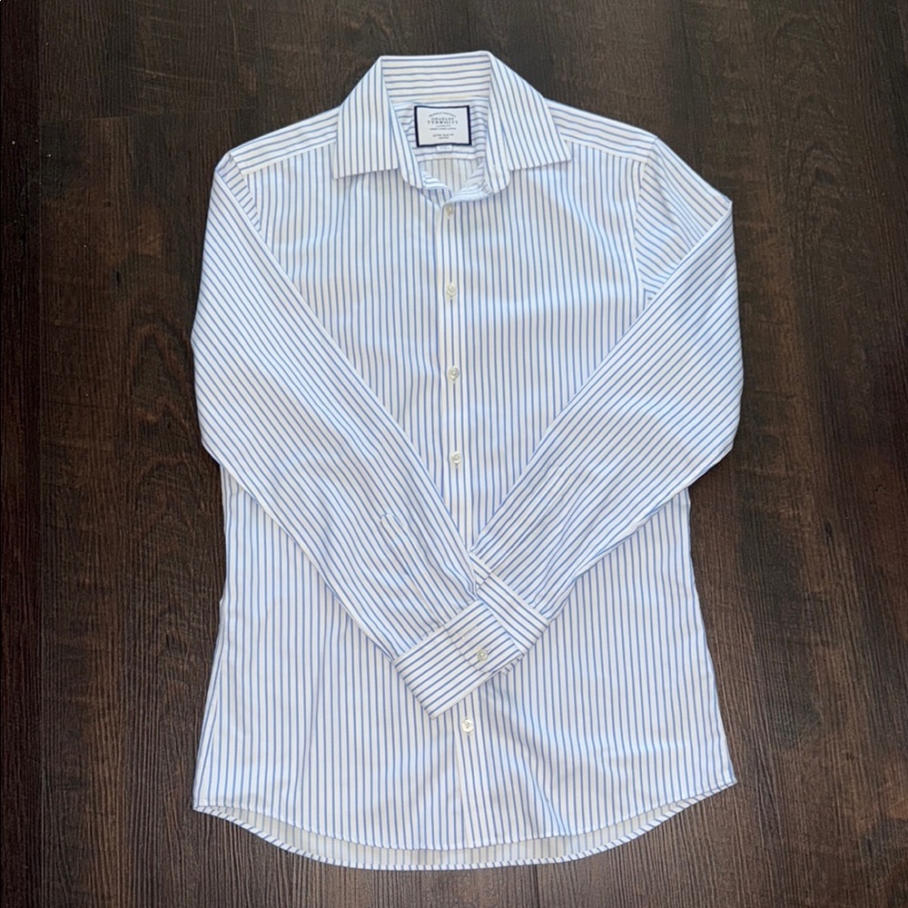 Charles tyrwhitt extra slim fit dress shirt